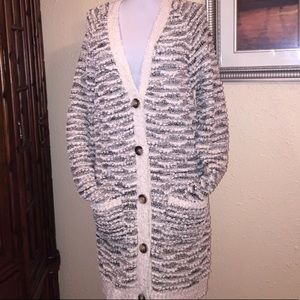 Paper Crane Long Cardigan